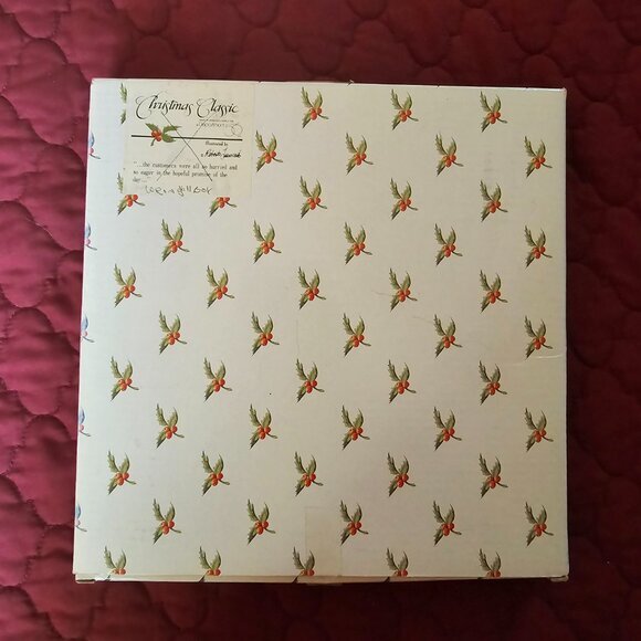 Dept‎ 56 Christmas Classic Roberto Fuiscento Porcelain 10" plate Scrooge. New. - Picture 5 of 5